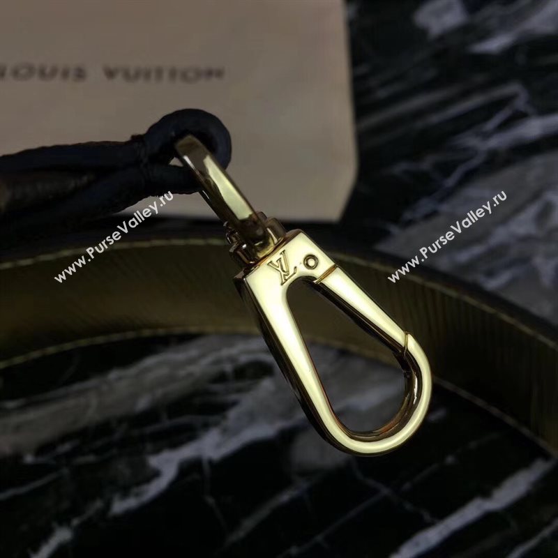 LV Louis Vuitton Monogram Shoulder Strap for Bag J02334 Gold 6851