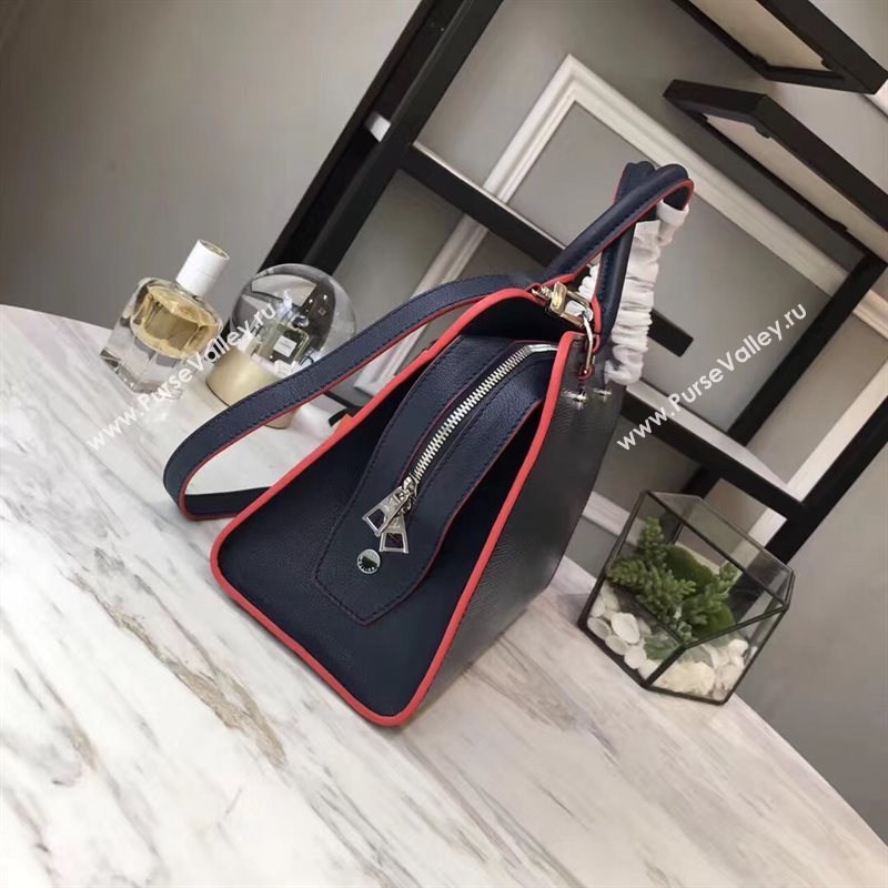 LV Louis Vuitton Vaneau MM Handbag Epi Leather Tote Bag M51239 Navy 6853