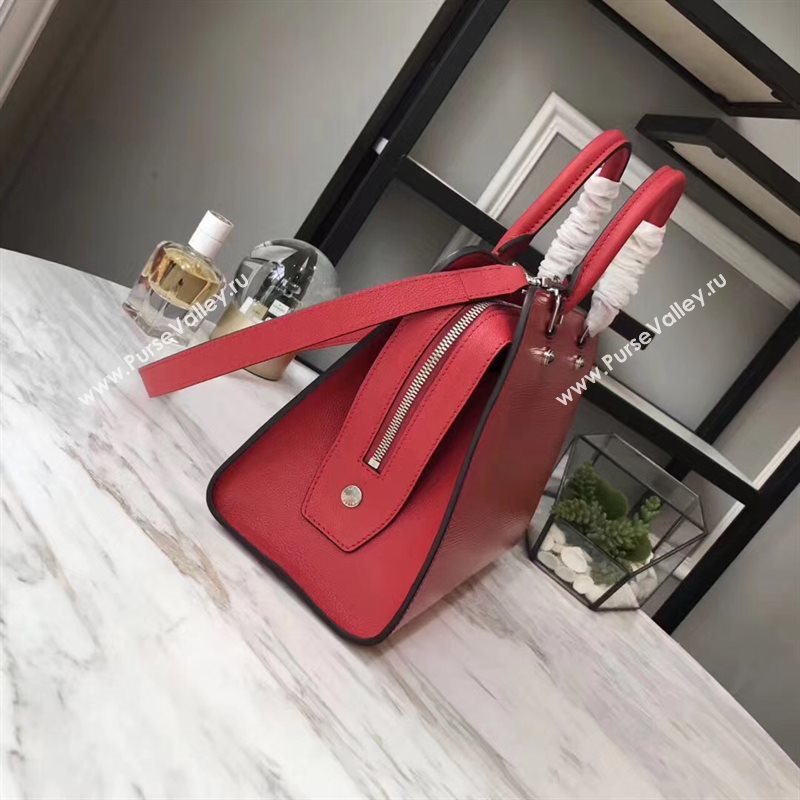 LV Louis Vuitton Vaneau MM Handbag Epi Leather Tote Bag M51246 Red 6854