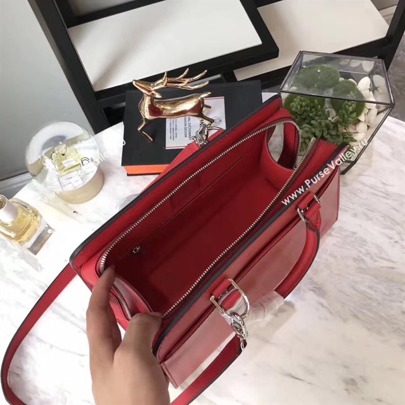 LV Louis Vuitton Vaneau MM Handbag Epi Leather Tote Bag M51246 Red 6854