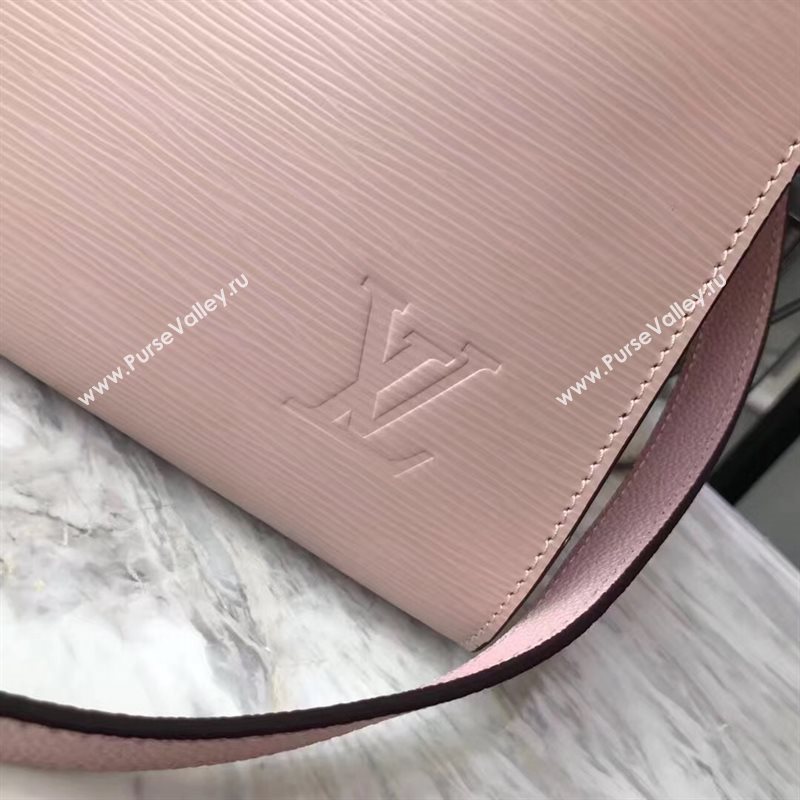 LV Louis Vuitton Vaneau MM Handbag Epi Leather Tote Bag M51238 Pink 6855