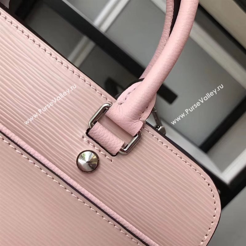 LV Louis Vuitton Vaneau MM Handbag Epi Leather Tote Bag M51238 Pink 6855