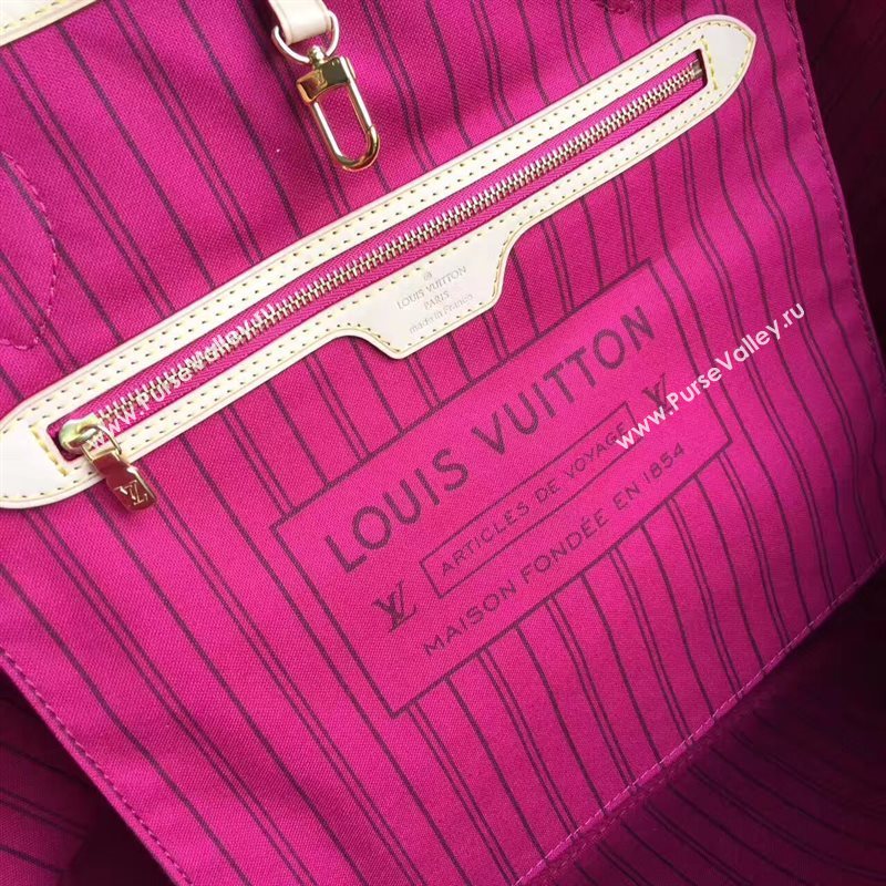 LV Louis Vuitton Neverfull GM Handbag 40cm Monogram Cabas Bag M41180 Rose 6864