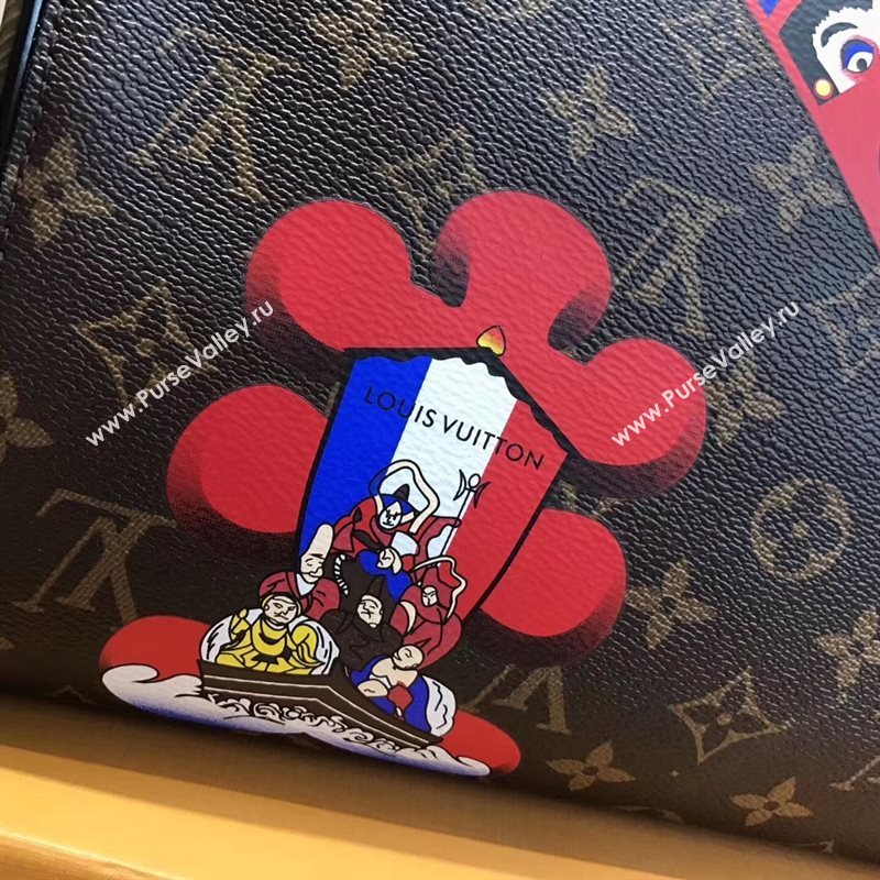 LV Louis Vuitton Speedy 30 Handbag Monogram Epi Leather Bag M43505 Brown 6870