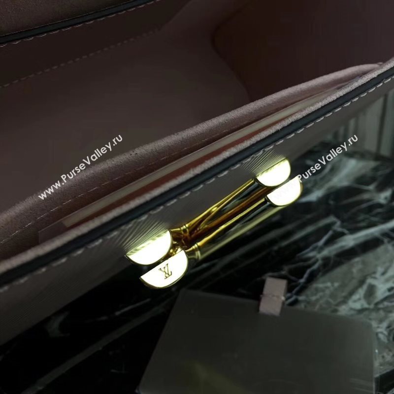 LV Louis Vuitton Twist MM Bag Monogram Chain Epi Leather Handbag M50282 Pink 6875