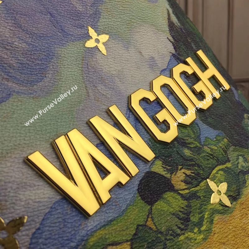 LV Louis Vuitton Palm Springs Backpack Bag Monogram Masters Handbag M43374 Blue 6879