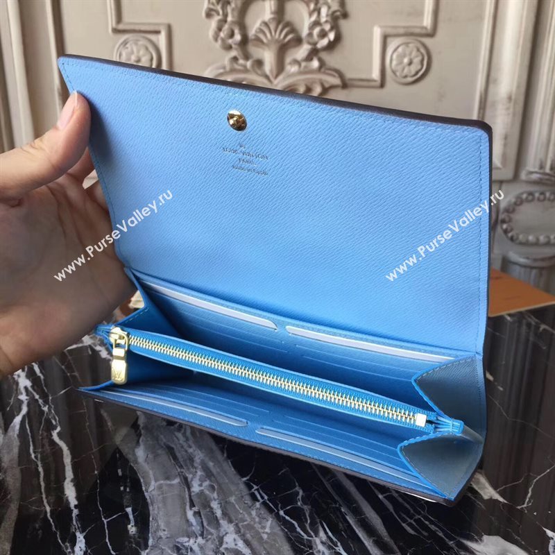 N64426 LV Louis Vuitton Sarah Wallet Purse Bag Damier Handbag Brown 6885