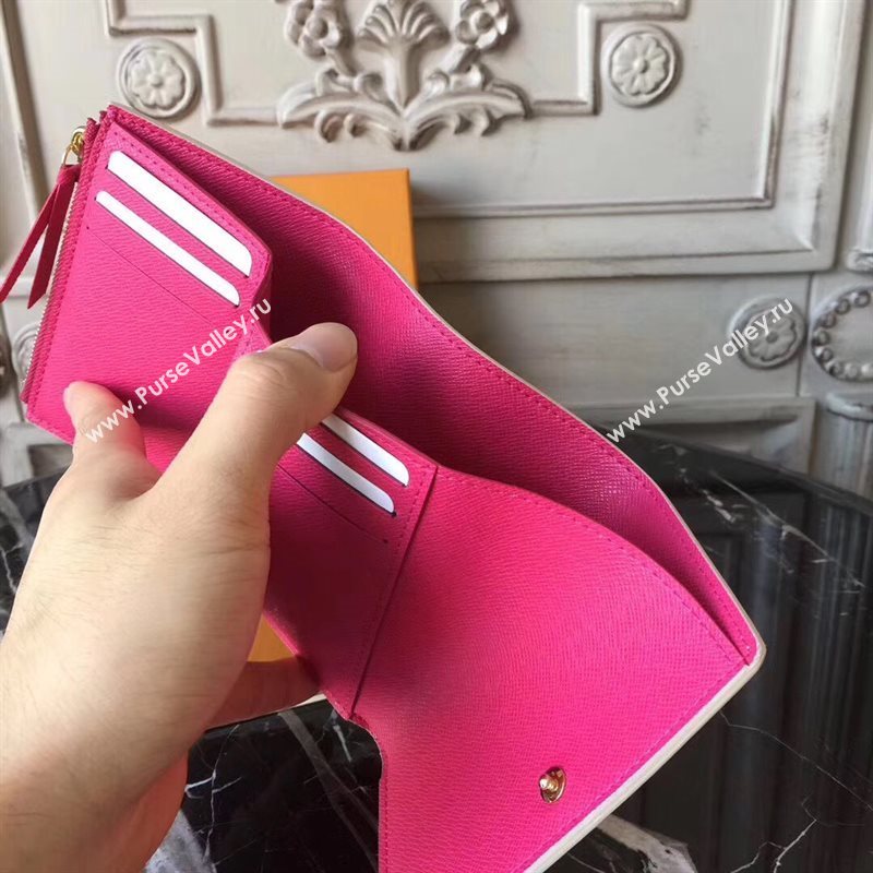 N60059 LV Louis Vuitton Victorine Wallet Purse Bag Damier Handbag White 6887