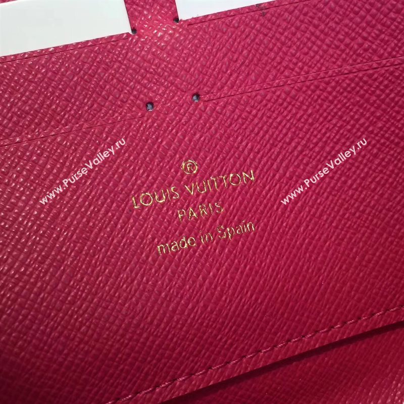 N60058 LV Louis Vuitton Zippy Wallet Purse Damier Giraffe Bag White 6888