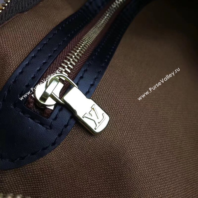 M41047 LV Louis Vuitton Speedy 30 Handbag Monogram Kabuki Bag Black 6899