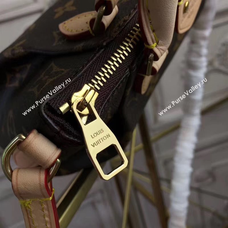 LV Louis Vuitton Nano Turenne Handbag Monogram Shoulder Bag Brown M61253 6809
