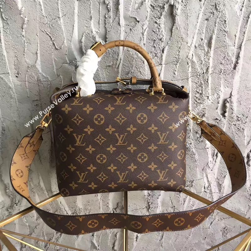 LV Louis Vuitton City Cruiser Handbag Monogram PM Box Bag Tan M42410 6811