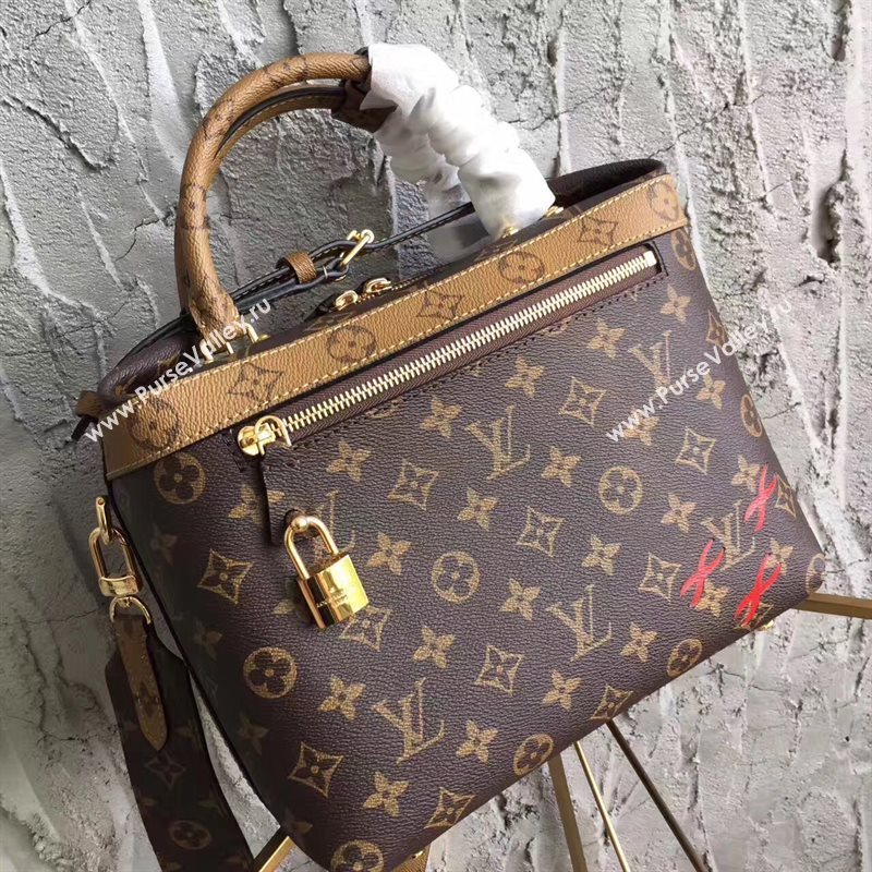 LV Louis Vuitton City Cruiser Handbag Monogram PM Box Bag Tan M42410 6811