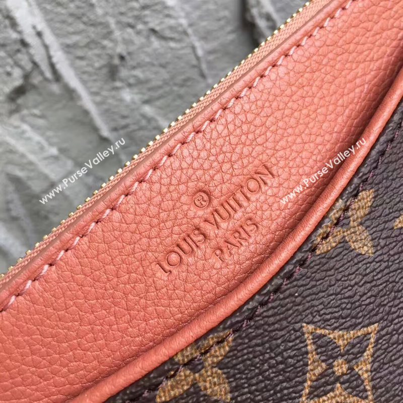 LV Louis Vuitton Pallas Tote Handbag Monogram Shoulder Bag Orange M41175 6815