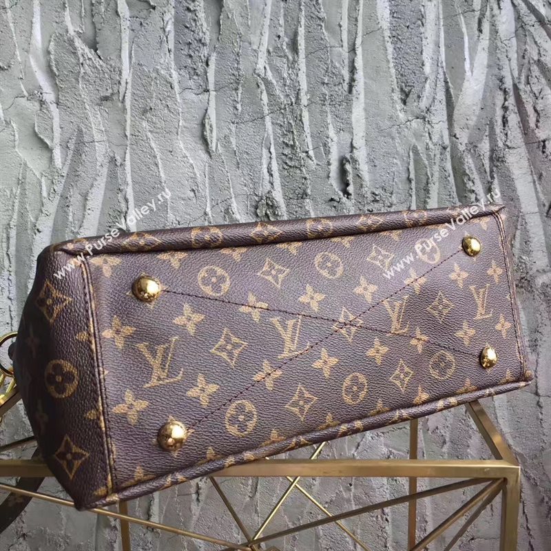 LV Louis Vuitton Pallas Tote Handbag Monogram Shoulder Bag Black M41064 6818