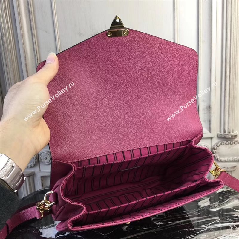LV Louis Vuitton Pochette Metis Handbag Monogram Leather Shoulder Bag Rose M43737 6819