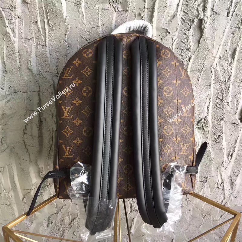 LV Louis Vuitton Monogram Backpack MM Bag Handbag Brown M41561 6820