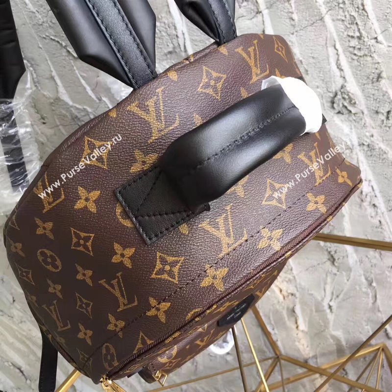 LV Louis Vuitton Monogram Backpack MM Bag Handbag Brown M41561 6820