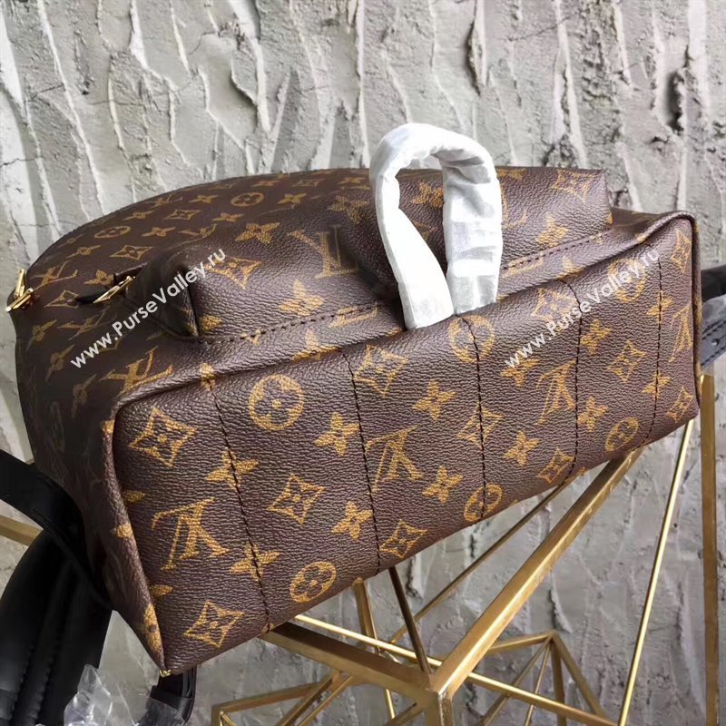 LV Louis Vuitton Monogram Backpack MM Bag Handbag Brown M41561 6820