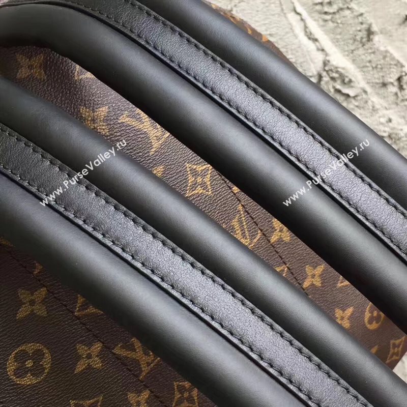 LV Louis Vuitton Monogram Backpack MM Bag Handbag Brown M41561 6820