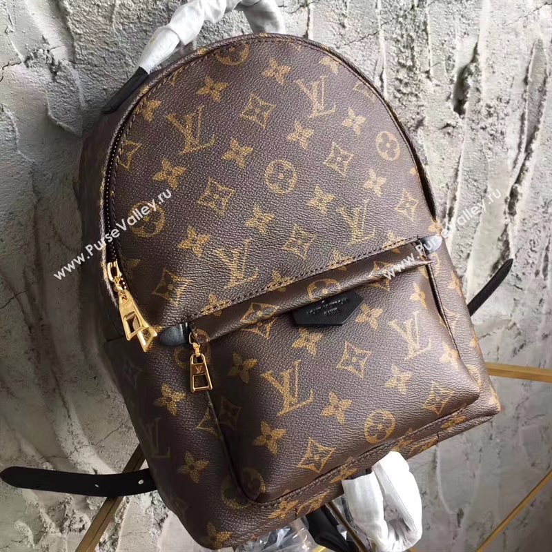 LV Louis Vuitton Monogram Backpack PM Bag Handbag Brown M41560 6821