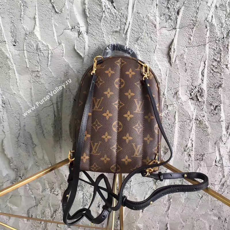 LV Louis Vuitton Monogram Backpack Mini Bag Handbag Brown M41562 6822