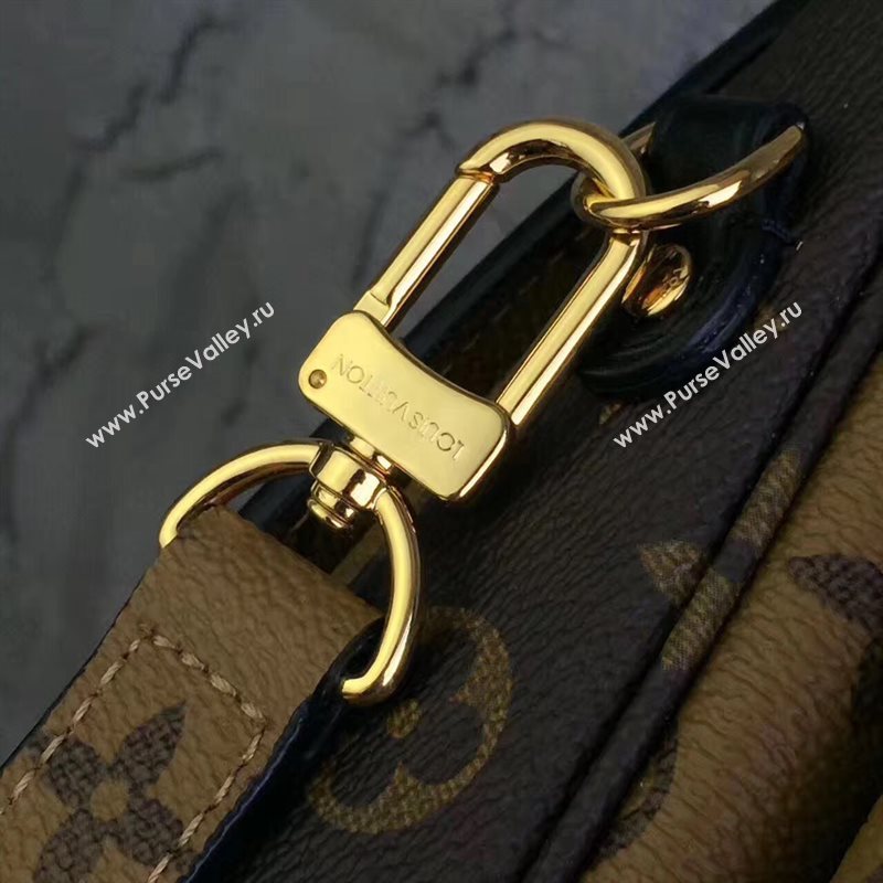 LV Louis Vuitton Pochette Metis Handbag Monogram Shoulder Bag Tan M41465 6823