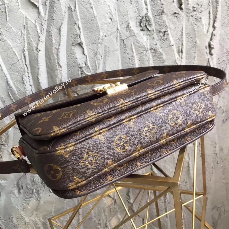 LV Louis Vuitton Pochette Metis Handbag Monogram Shoulder Bag Brown M40780 6824