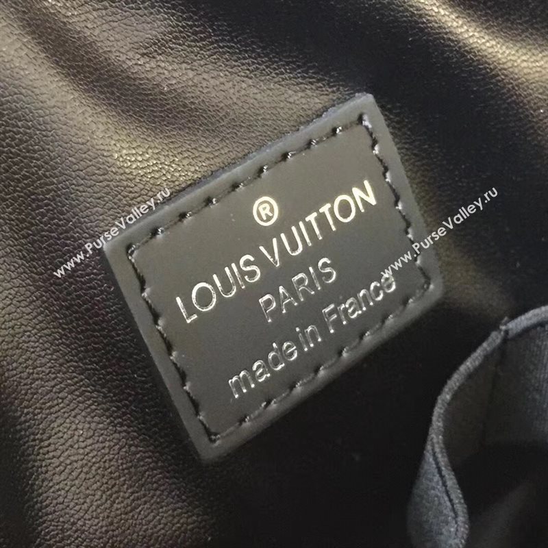 LV Men Louis Vuitton Toilet Pouch GM Handbag Monogram Zipper Bag Gray M43383 6830