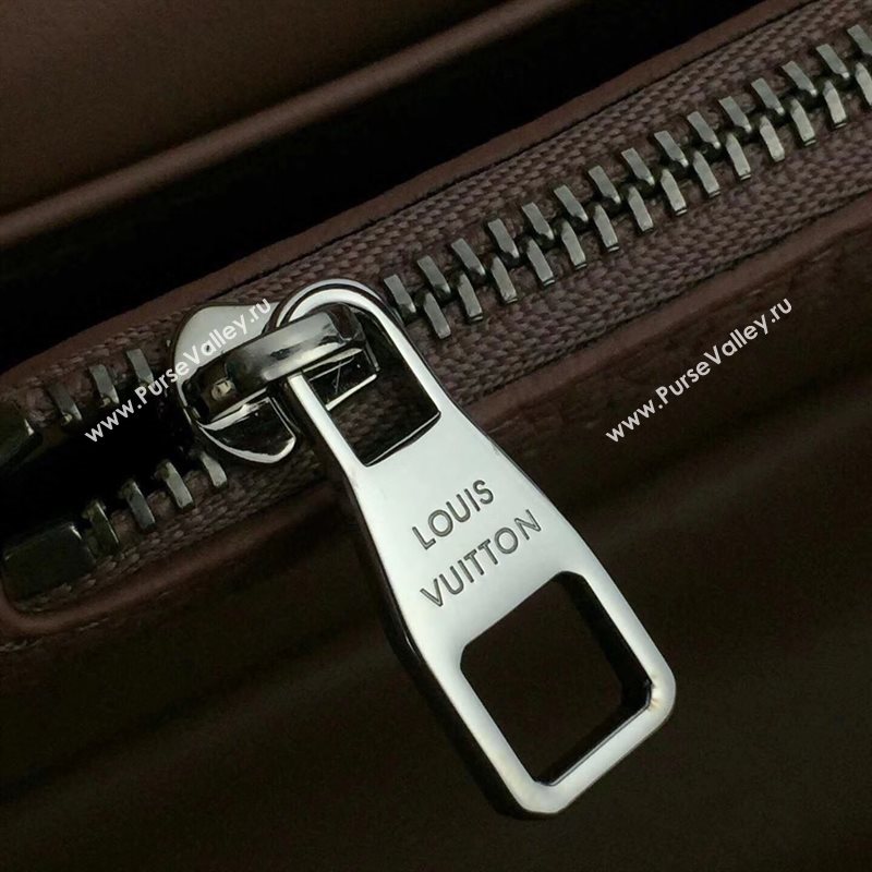 LV Louis Vuitton Capucines MM Bag Real Leather Tote Handbag M94714 Black with Pink 6838