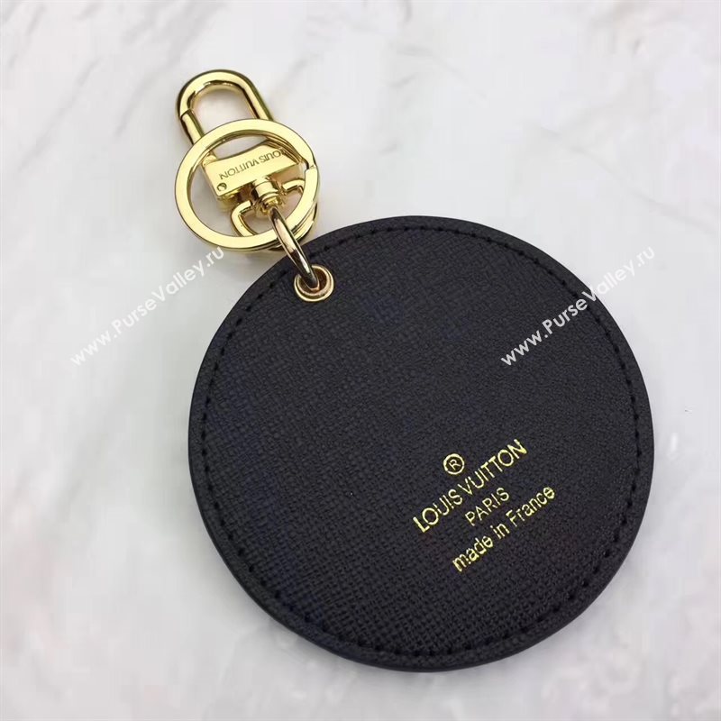 Louis Vuitton LV Animal Bag Charm and Key Holder White Cow 6940