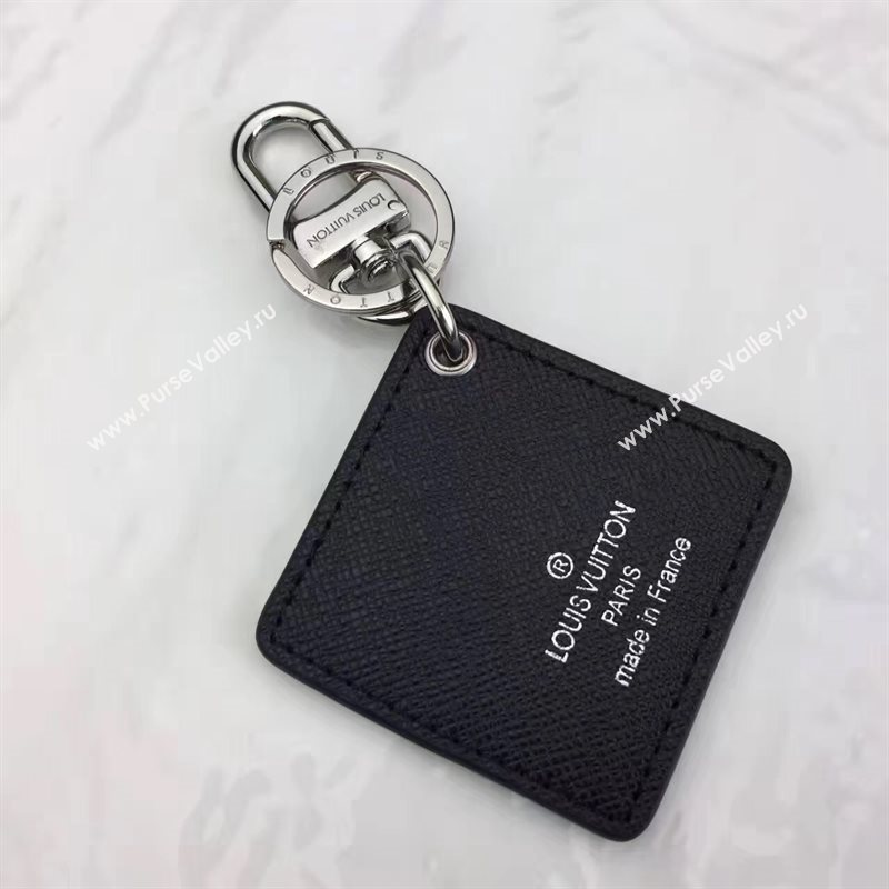 Louis Vuitton LV Square Animal Bag Charm and Key Holder White Horse 6942