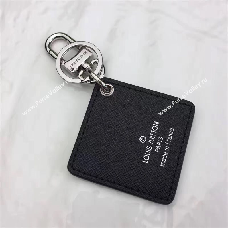 Louis Vuitton LV Square Animal Bag Charm and Key Holder White Elephant 6944