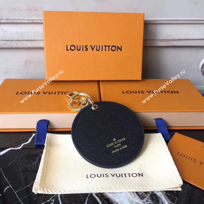 Louis Vuitton LV Illustre Kabuki Mask Bag Charm and Key Holder 6946