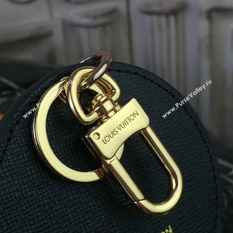 Louis Vuitton LV Illustre Kabuki Mask Bag Charm and Key Holder 6946