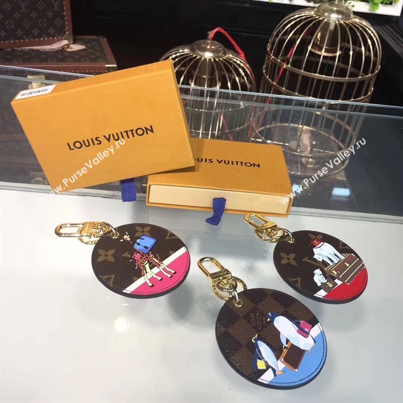 Louis Vuitton LV Illustre Girafe Bag Charm and Key Holder M62752 6950