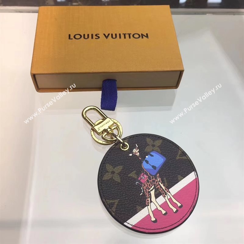 Louis Vuitton LV Illustre Girafe Bag Charm and Key Holder M62752 6950