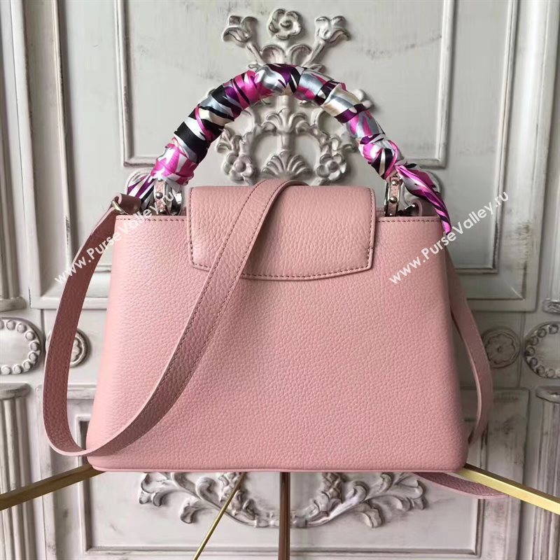 Louis Vuitton LV Capucines BB Mechanical Flowers Handbag Monogram Bag Pink M54310 6955