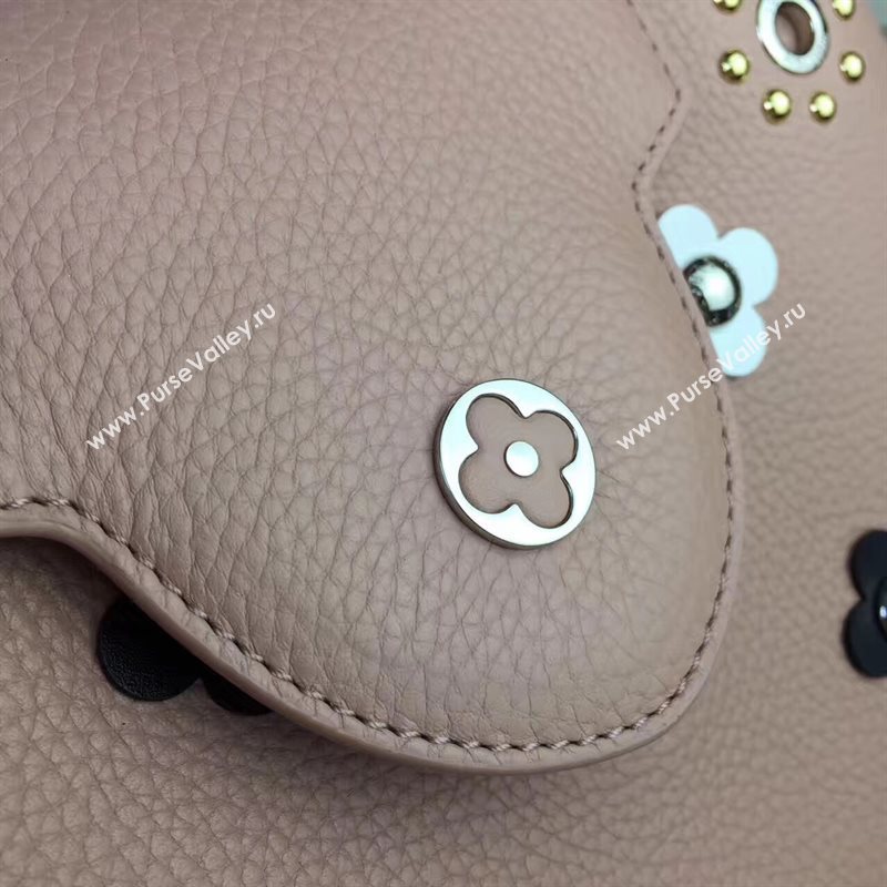 Louis Vuitton LV Capucines BB Mechanical Flowers Handbag Monogram Bag Pink M54310 6955