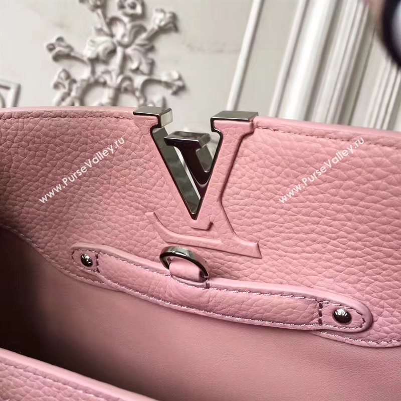 Louis Vuitton LV Capucines BB Mechanical Flowers Handbag Monogram Bag Pink M54310 6955