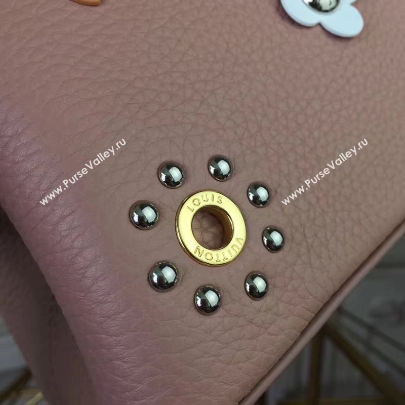 Louis Vuitton LV Capucines PM Mechanical Flowers Handbag Monogram Bag Pink M54311 6956