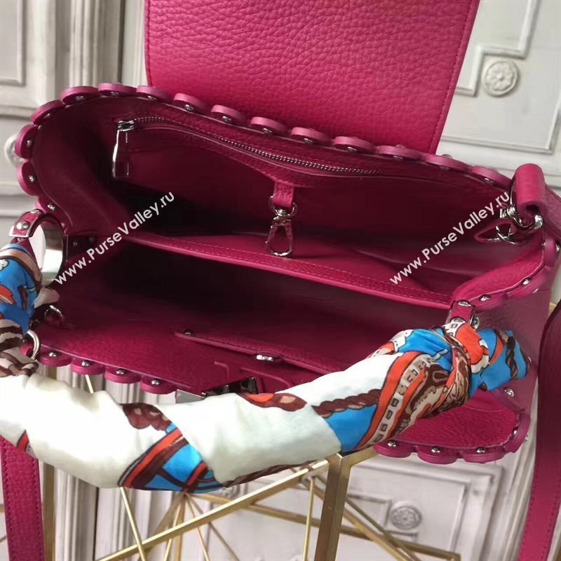 Louis Vuitton LV Capucines BB Handbag Real Leather Shoulder Bag Rose M54419 6957