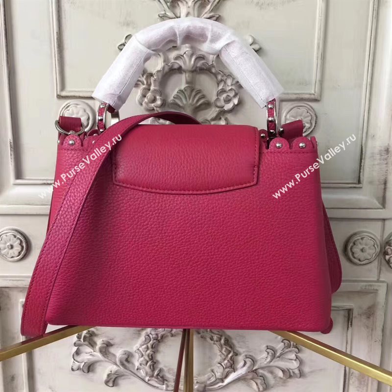 Louis Vuitton LV Capucines BB Handbag Real Leather Shoulder Bag Rose M54419 6957