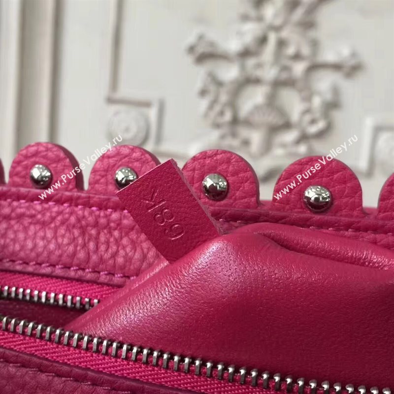 Louis Vuitton LV Capucines BB Handbag Real Leather Shoulder Bag Rose M54419 6957