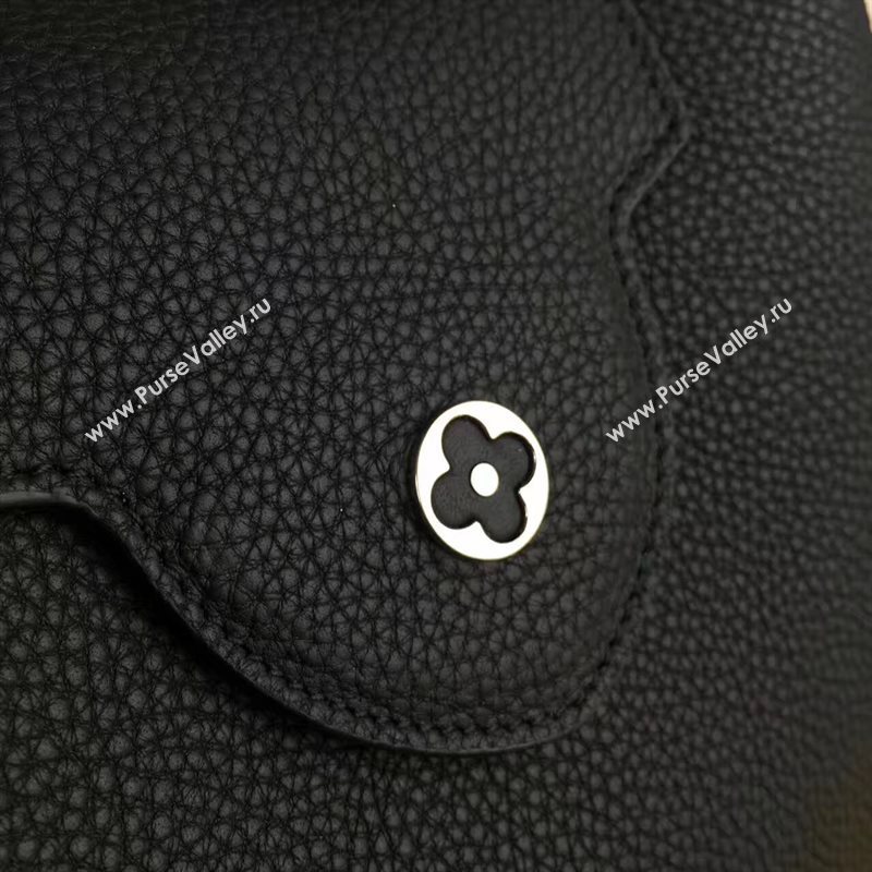 Louis Vuitton LV Capucines PM Handbag Black with python Leather Bag N94410 6962