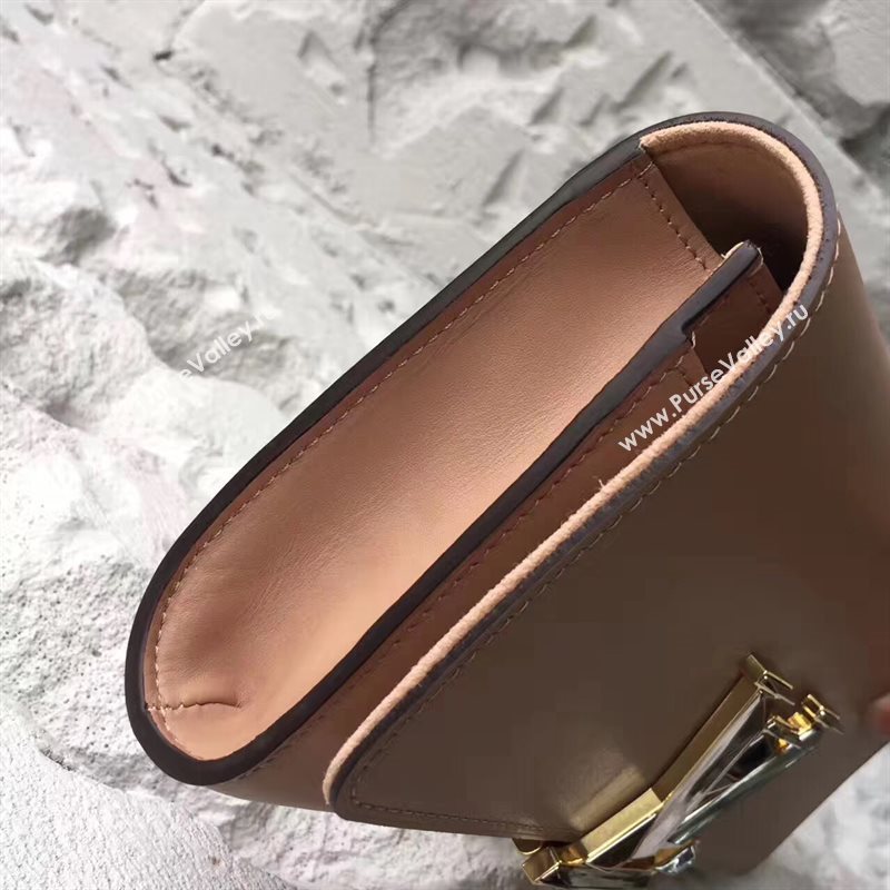 Louis Vuitton LV Capucines Evenning Bag Clutch Real Leather Handbag Nude M42036 6966