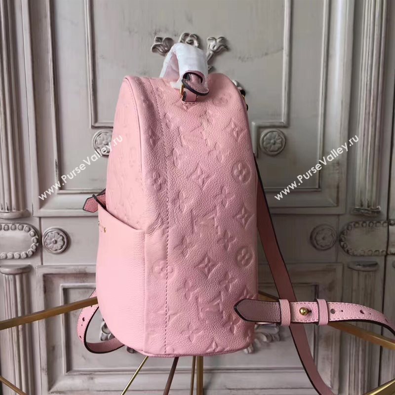 Louis Vuitton LV Sorbonne Backpack Real Leather Handbag Bag Pink M44019 6970