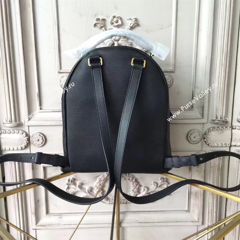 Louis Vuitton LV Sorbonne Backpack Real Leather Handbag Bag Black M44016 6971