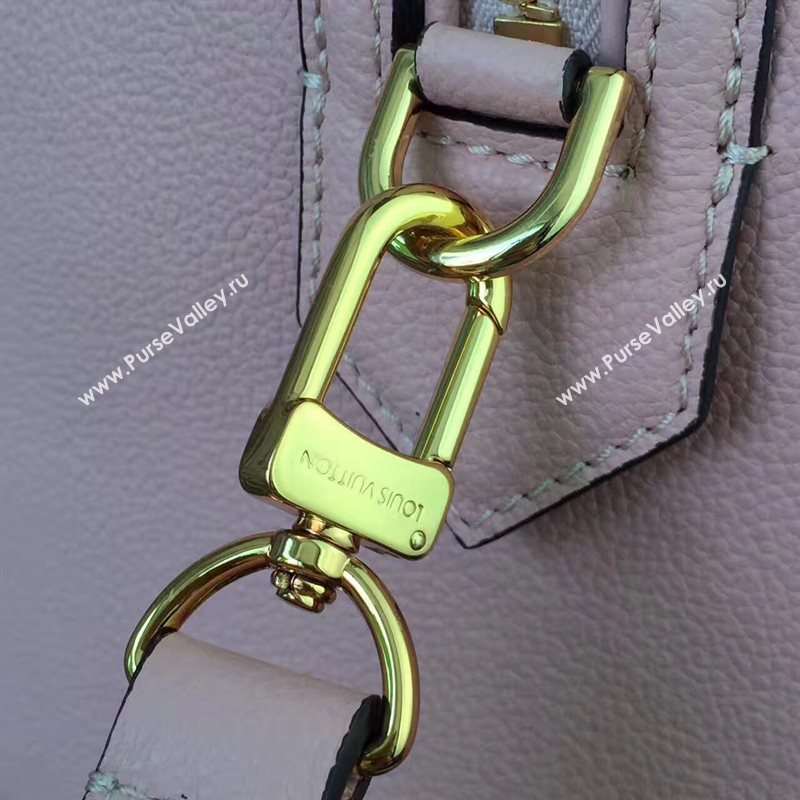 Louis Vuitton LV Speedy 30 Real Leather Handbag Monogram Bag Pink M42406 6972