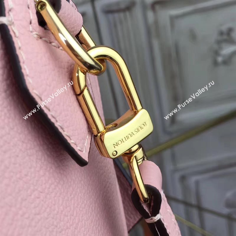 Louis Vuitton LV Speedy 20 Real Leather Handbag Monogram Bag Pink M42394 6974